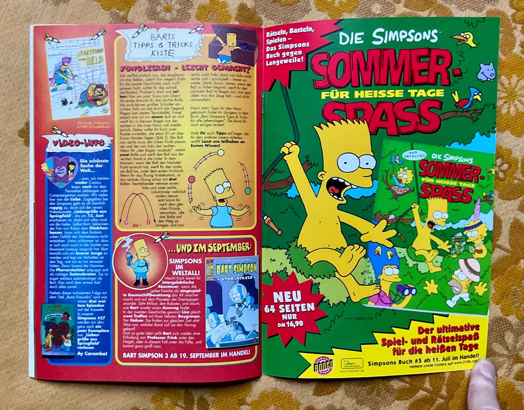 Comics: Bart Simpson Heft Nr 2 von 2001 – Gebraucht aus Endingen von nathan05 8