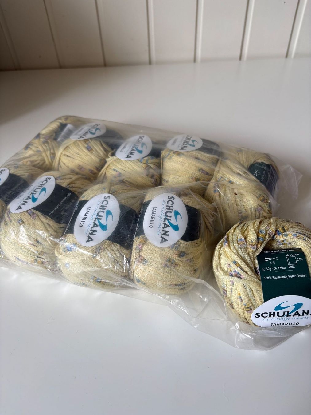 Lana: Lot de 500g cotons schulana – Nuovo e nell'imballaggio originale da Vallorbe venduto da Savannah03