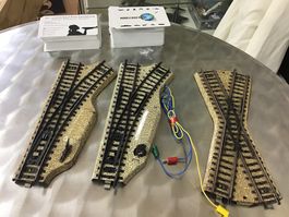 Märklin HO Weichen, und eine Kreuzung