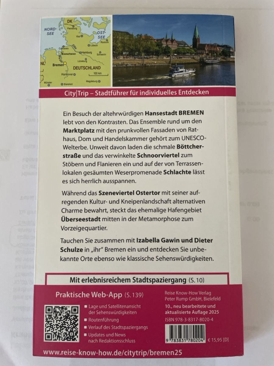 Libri: Reiseführer BREMEN – Nuovo e nell'imballaggio originale da Gunzwil venduto da Bobsyo 1