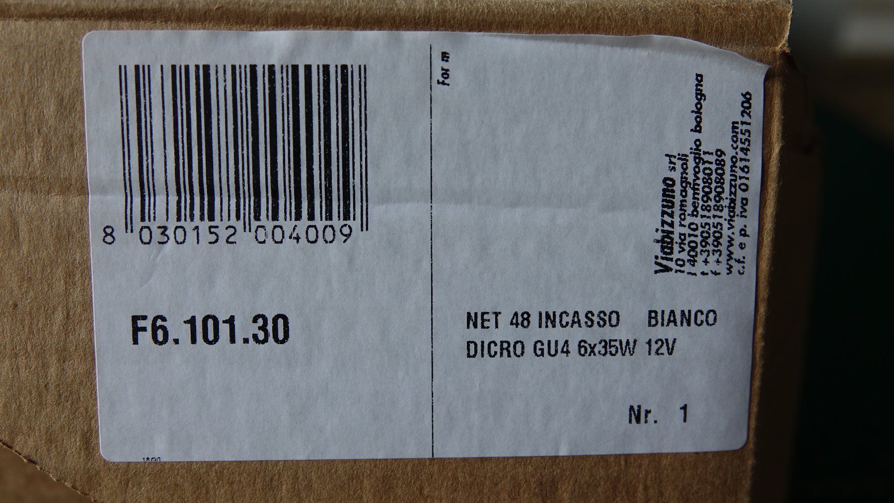 Lampadari & plafoniere: Viabizzuno Designer Einbaubeleuchtung. – Nuovo (secondo la descrizione) da Canobbio venduto da rima71 1