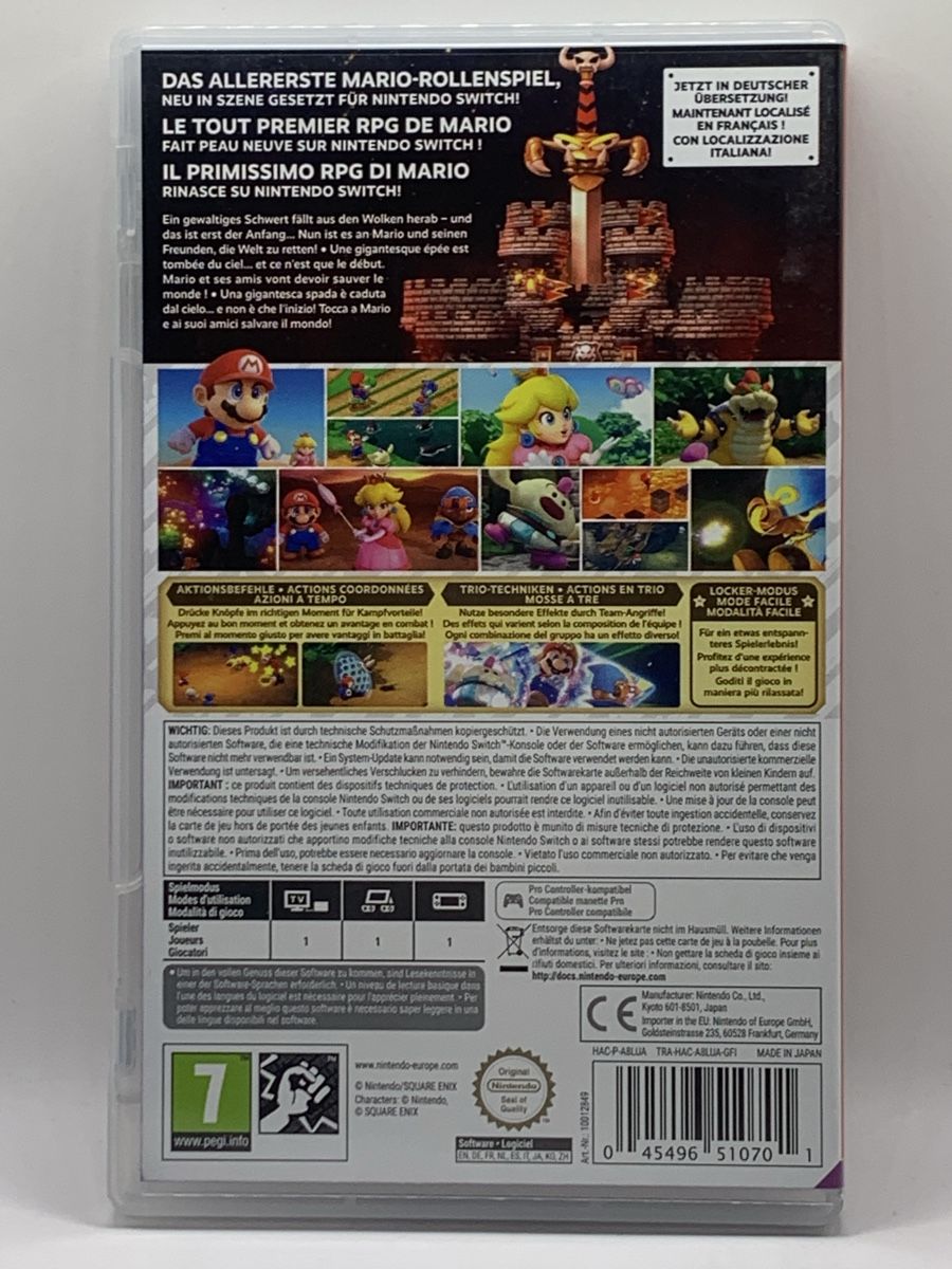Nintendo Giochi: Nintendo Switch - Super Mario RPG – Usato da Ostermundigen venduto da RG-Collector 1