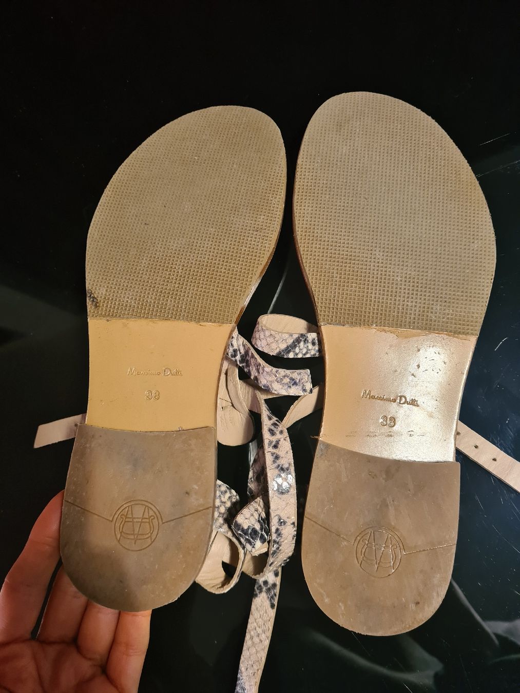 Massimo Dutti Scarpe da donna: Massimo Dutti Sandalen Gr 38 – Usato da Kloten venduto da Kri23 3
