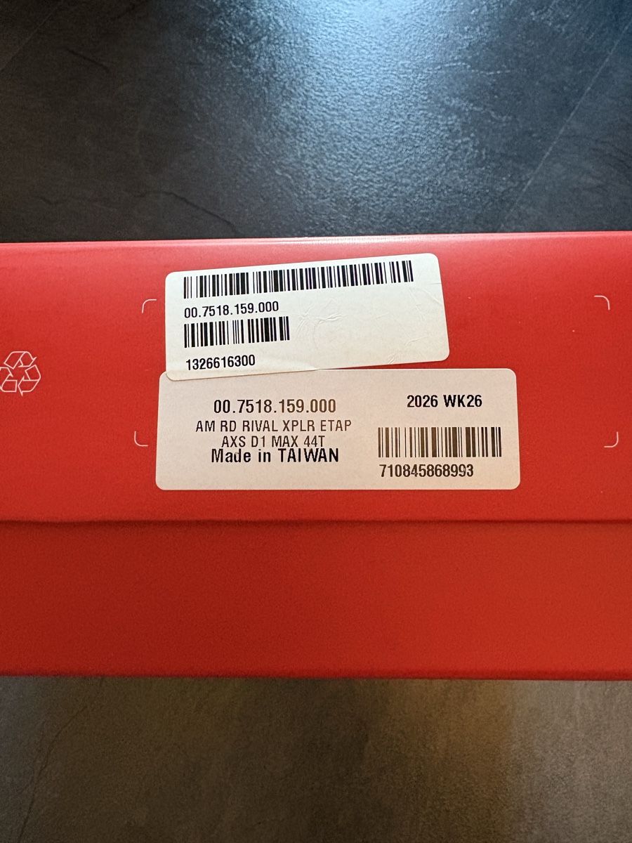 Sram Pezzi di ricambio: SRAM Rival eTap AXS Schaltwerk – Nuovo e nell'imballaggio originale da Stettlen venduto da Lumber_lee 3