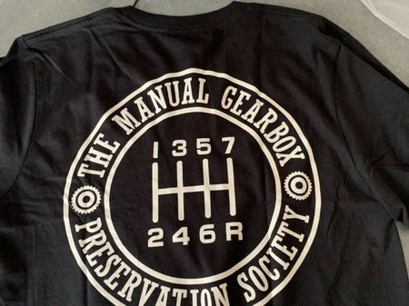 T-Shirt Porsche Chevrolet Manual Transmission