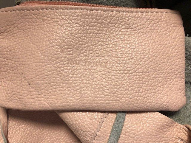 Vera Pelle Taschen für Damen: Tasche, Vera Pelle, 100% Leder, rosa – Gebraucht aus Hünenberg See von dustein 4