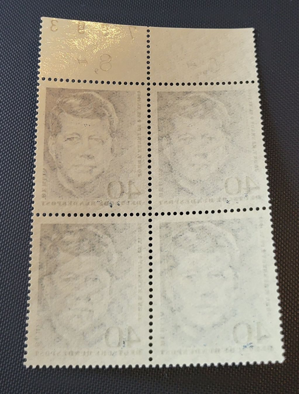 Alle Briefmarken: Berlin 1964 Viererblock briefmarke – Gebraucht aus St Gallen von Stampsalshobby 1