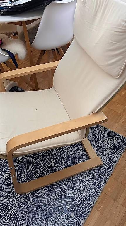 Poltrone: Sessel IKEA kaum benutz mit Stoffauflage  – Usato da Rothrist venduto da tro_567r 2