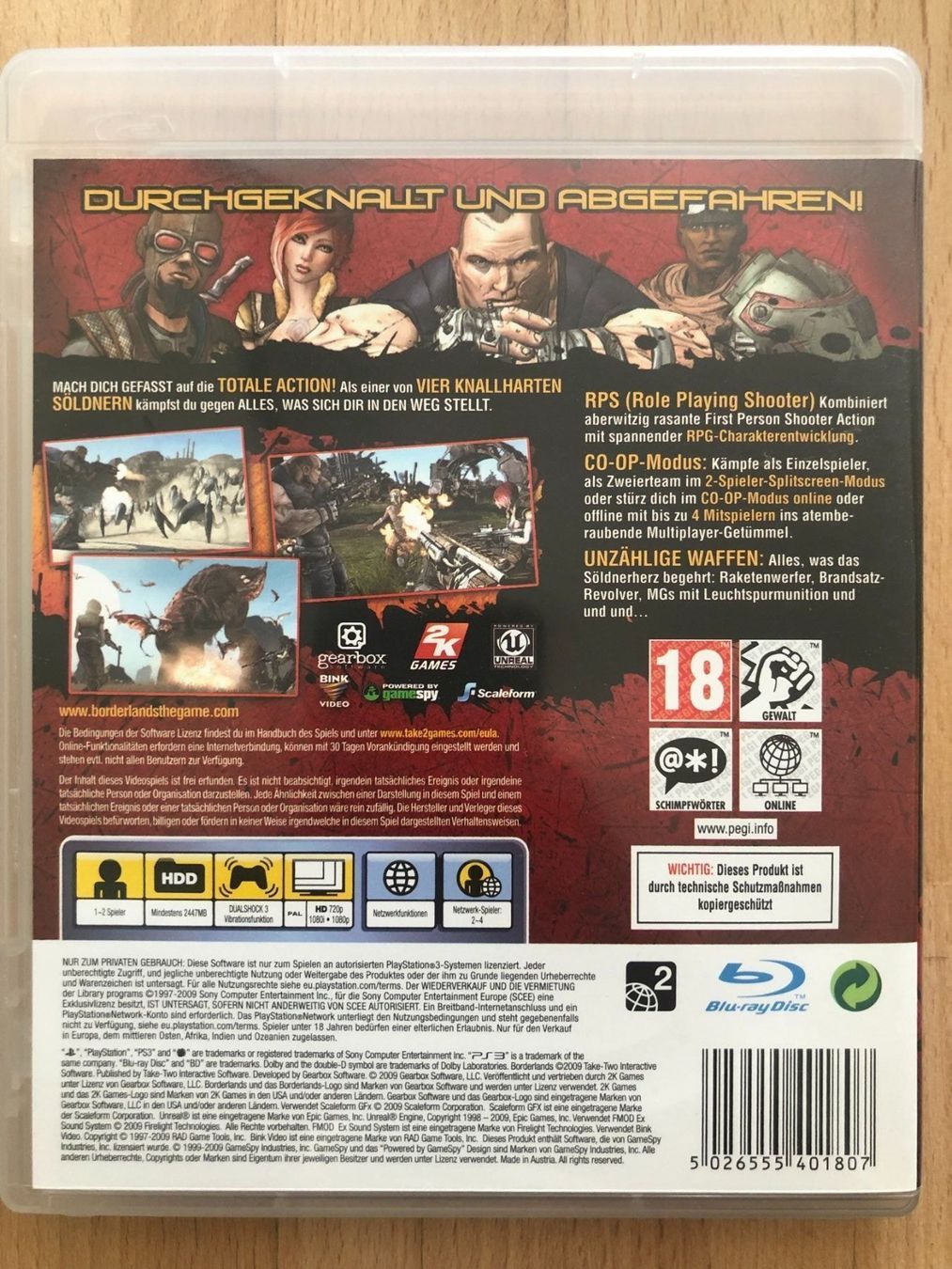 Sony Giochi: Borderlands - PS 3 – Usato da Nussbaumen AG venduto da Pika-Shop 1