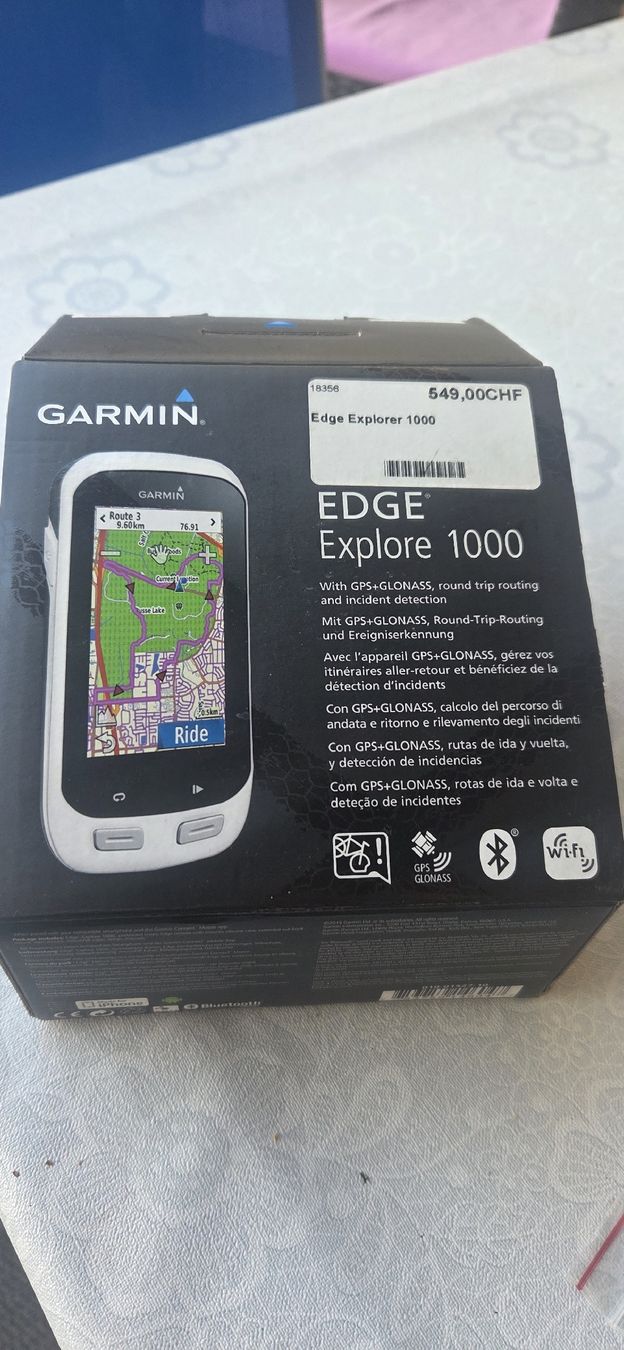 Garmin Navigatori: Garmin Edge Exploer 1000 – Usato da Holziken venduto da Baumannd 1
