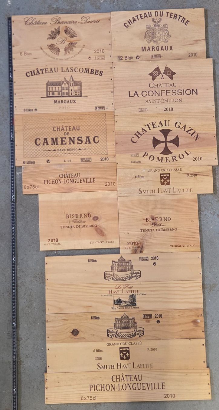 Tutte le decorazioni: Façades de caisses de vin - Déco bar - Estampes – Usato da St-Aubin FR venduto da ririgogol 1