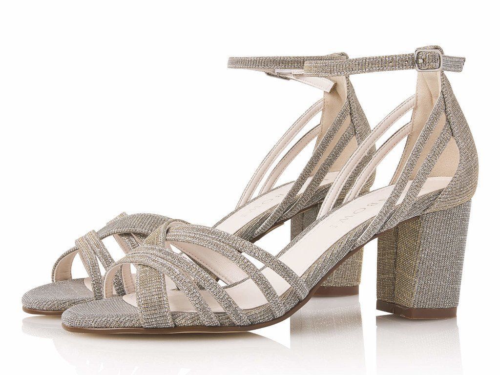 Rainbow Damenschuhe: Brautsandale Rainbow Jayne gold metallic Gr. 40.5 – Neu und originalverpackt aus Winterthur von Just_marry