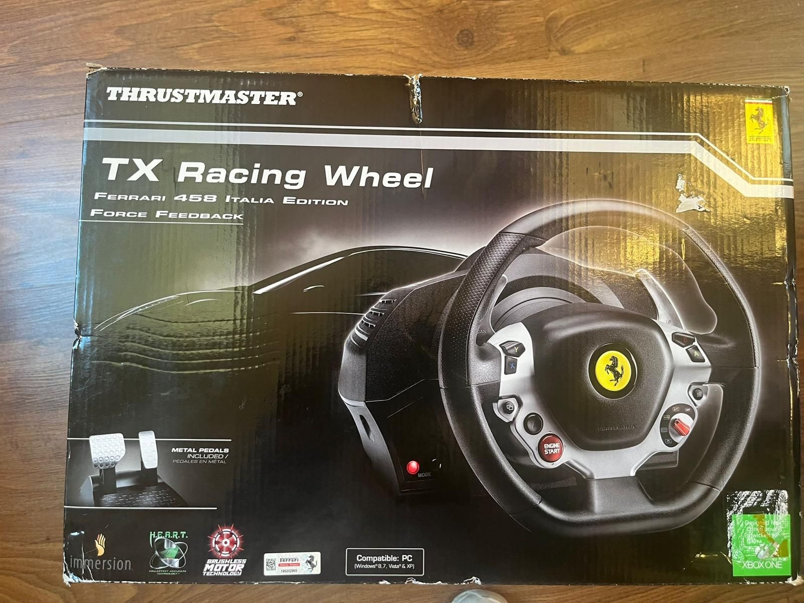 Thrustmaster Manettes: Volant Thrustmaster Ferrari – D'occasion à Chavornay par Crash37