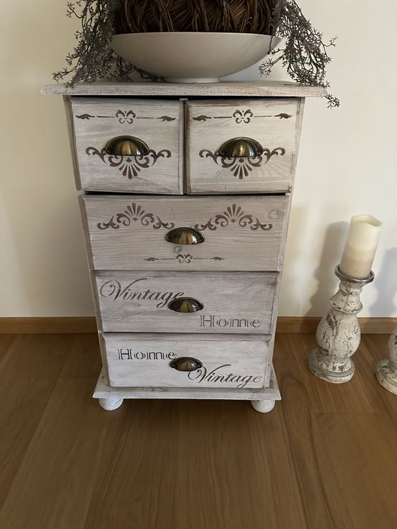 Shabby Chic Kommode handmade (Gebraucht) in Schneisingen für CHF 39 ...