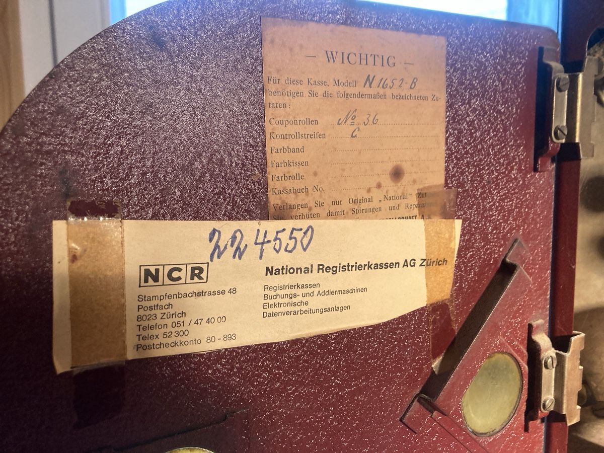 National Registratore di cassa: Registrierkasse Antik National – Usato da Herisau venduto da Sifgana 2