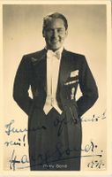 Harry Gondi 1900-68 Autogramm signiert Vintage Foto 9x14cm