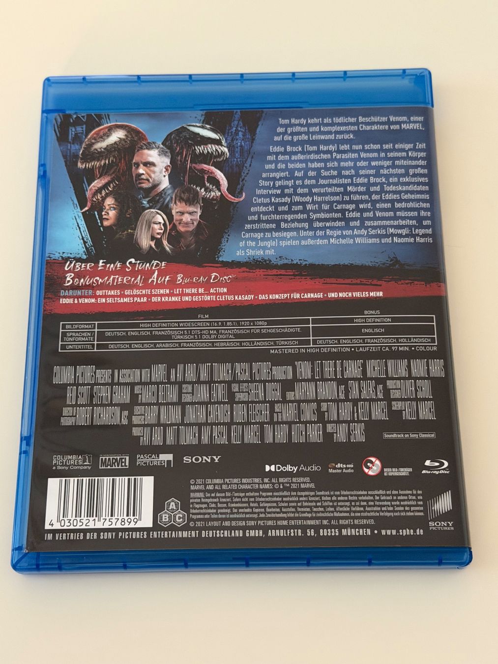 Tous les DVDs: Blu-ray Venom Let There Be Carnage neuwertig – Neuf (Voir description) à Altstätten SG par sheamus 1