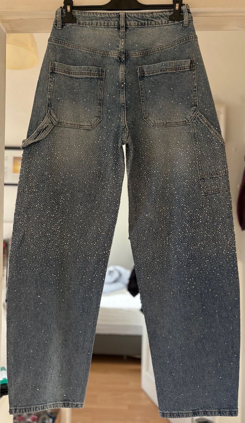 Jeans: JEANS BALOON AVEC STRASS! M – Nuovo e nell'imballaggio originale da Locarno venduto da NicoNion 4