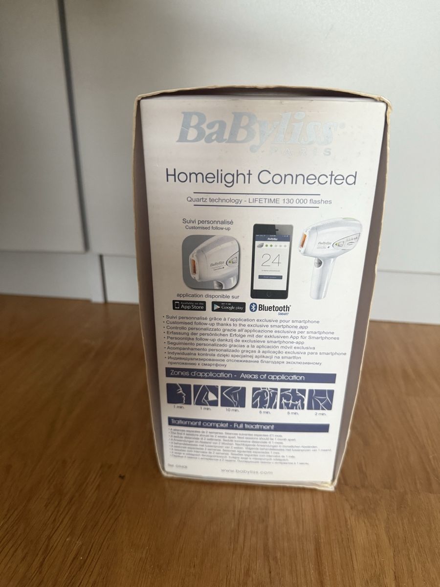 BaByliss Epiliergeräte: Babyliss Homelight Connected IPL Haarentfernung – Neu und originalverpackt aus Dietikon von ValeM. 4