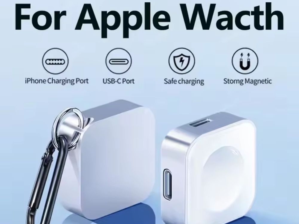 Accessori per Smartwatch: Apple Watch Ladegerät für Uhren vom Typ C mit 8 Pins – Nuovo e nell'imballaggio originale da St. Gallen venduto da Stirnrunzler