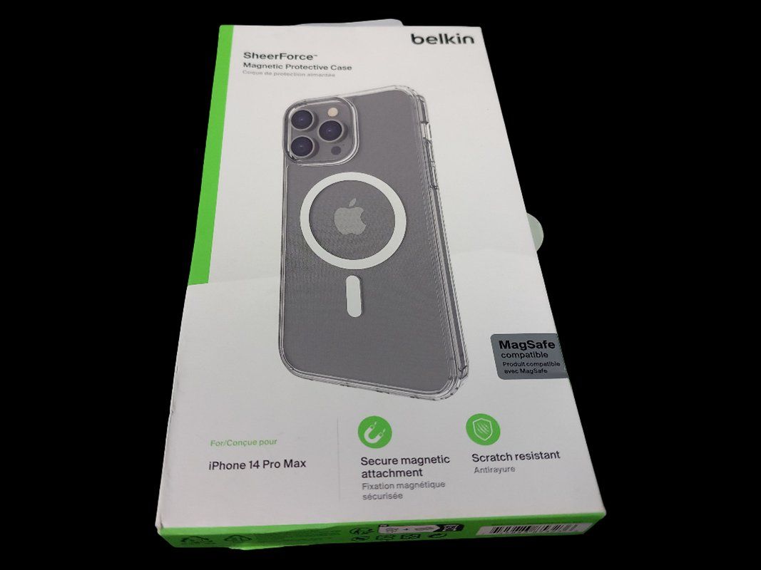 Belkin Cover & Protezioni schermo: BELKIN SheerForce iPhone 14 Pro Max Handyhülle – Nuovo (secondo la descrizione) da Hünenberg venduto da Restwert_Zug 6