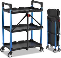 Servicewagen 3-stufig zusammenklappbar klappbar
