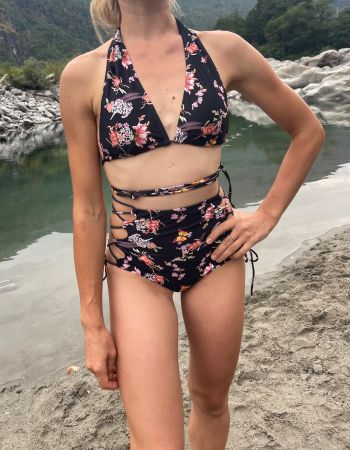 Bikini  fantasia florea-Allacciatura-1size-glamour e sexy