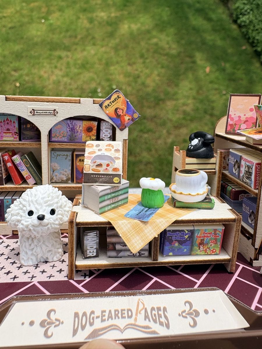 Case e mobili per bambole: DIY Miniature Buchladen – Nuovo (secondo la descrizione) da Binningen venduto da chr_g6n2 1