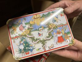 DOSE  NEU 10 Stück für gutzumachen Weihnachtsgeschenk