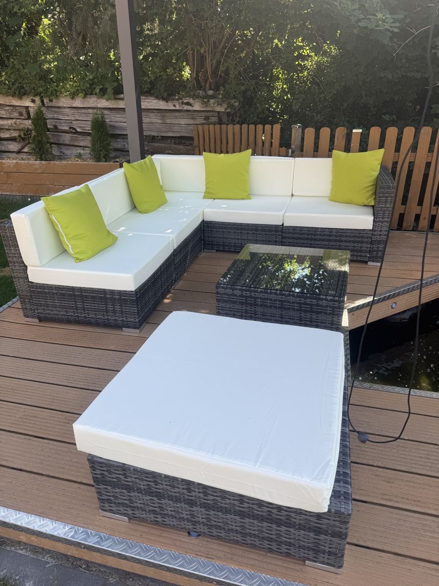 Sofas: Rattan Lounge wie neu – Neu (gemäss Beschreibung) aus Niederscherli von dasbiest 1