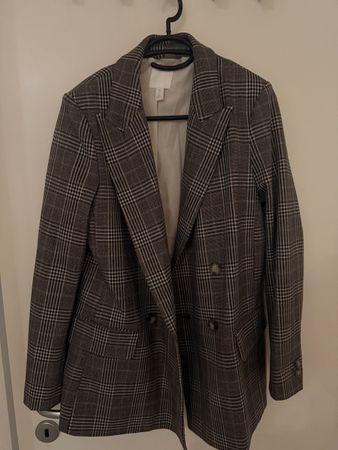 Blazer with check pattern size 36new
