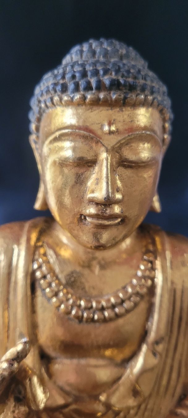 Sculture & Statue: Belle statue de Bouddha dorée,  plus de 20 cm, méditation – Usato da Vevey venduto da lba_dd82 1