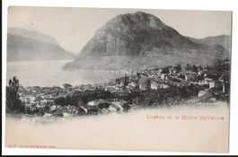 AK ca.1910 Lugano und Monte San Salvatore