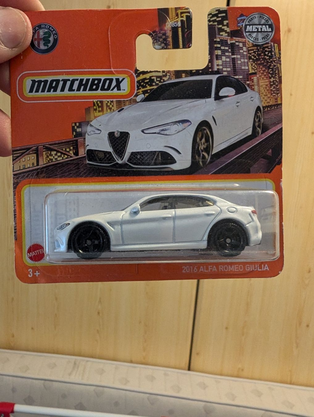 Matchbox Modellautos: Matchbox Alfa Giulia – Neu und originalverpackt aus Davos-Platz von v2cat