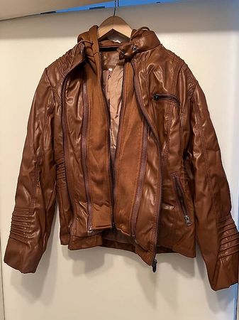Braune Jacke Grösse L