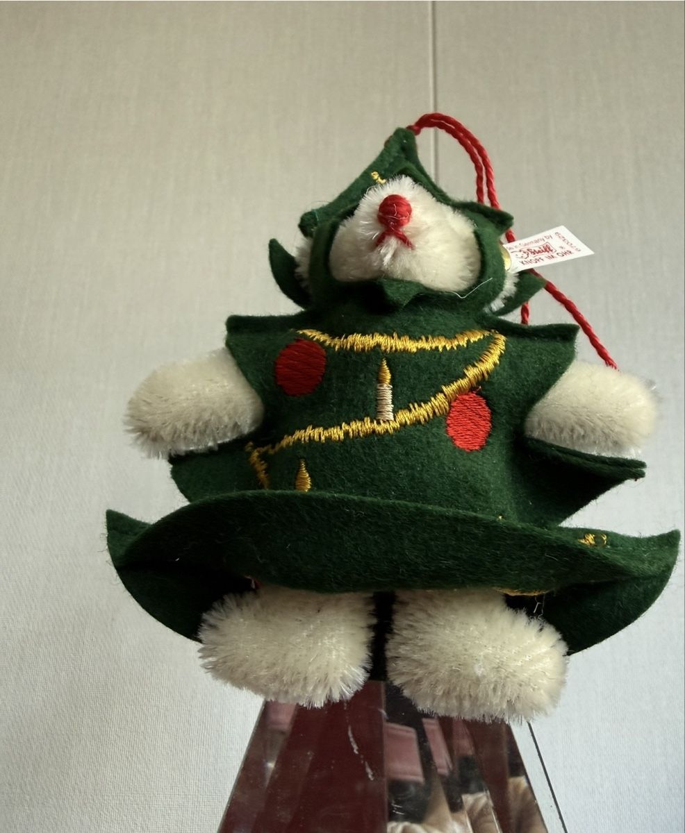Steiff Tutte le decorazioni: Steiff Christbaum  Teddy 1998 🌲 – Nuovo e nell'imballaggio originale da Mumpf venduto da A_B_E 1
