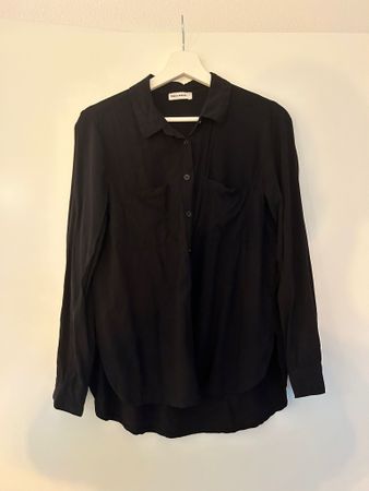 Schwarze Bluse Tally Weijl Gr. M