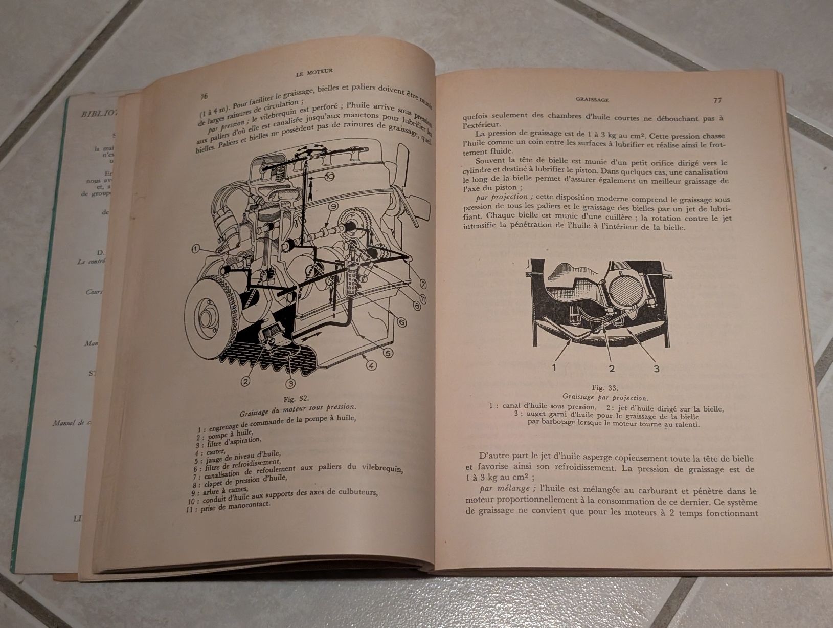 Libri: Livre - Le moteur – Usato da Muraz (Collombey) venduto da so06 4