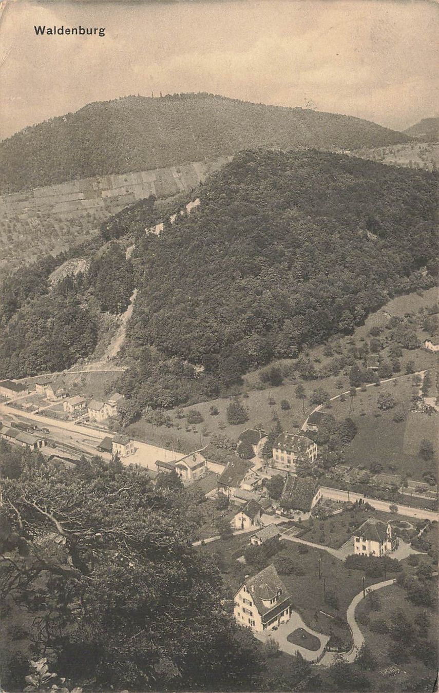 Ansichtskarten: Waldenburg BL Panorama – Gebraucht aus Biasca von Blenio71