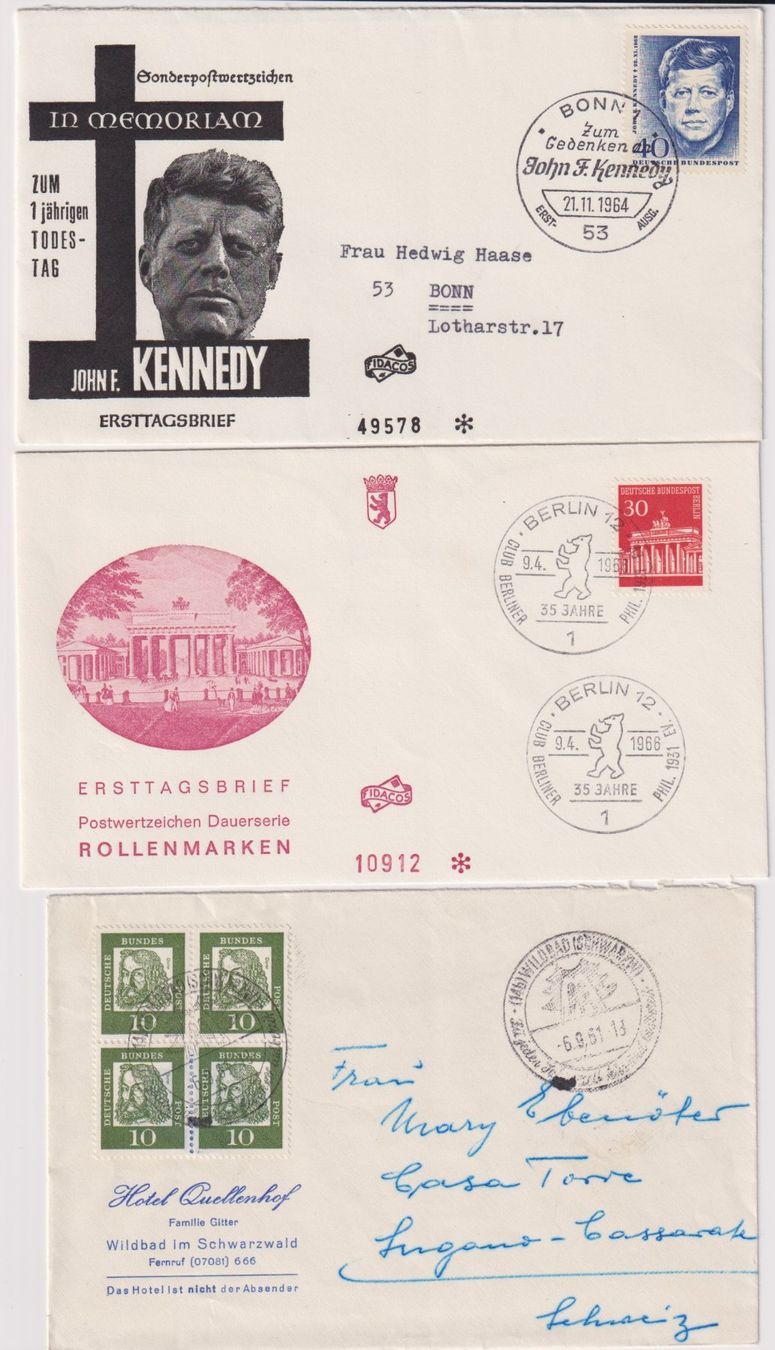 Alle Briefmarken: Deutschland divers – Gebraucht aus Bellach von qsearch 5