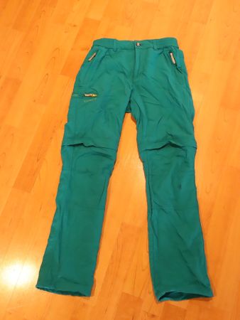 grüne icepeak wanderhose zipoff 152 wie neu