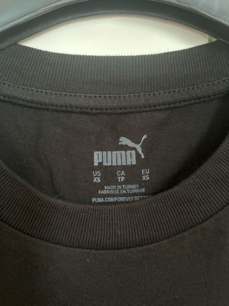 Puma T-shirt: T-shirt Puma nera – Usato da Colla venduto da ali_j8dj 1