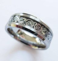 Echter Tungsten Carbide Wolfram Ring 12