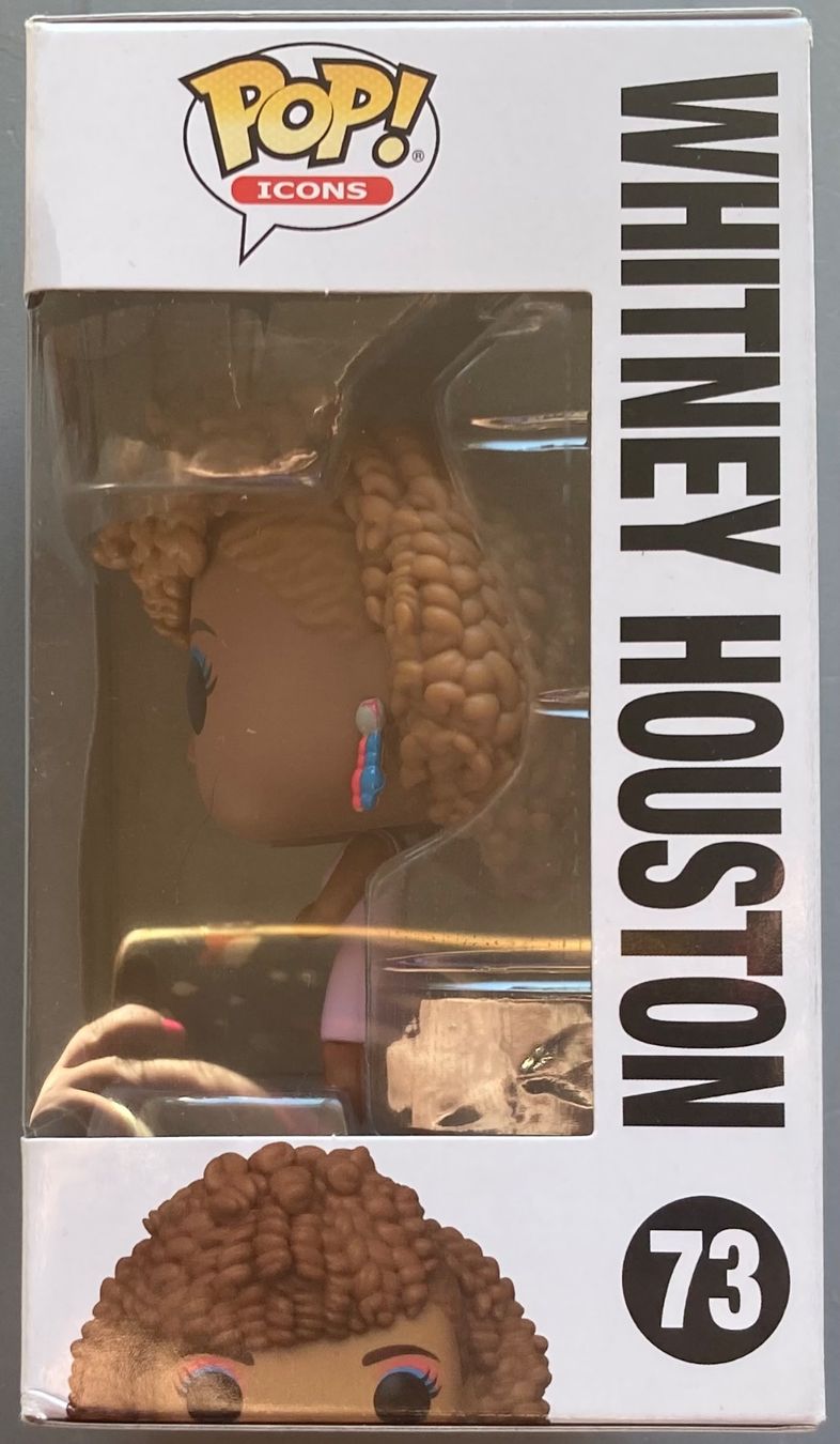 Funko Statuette: FUNKO POP WHITHNEY HOUSTON 73 – Nuovo e nell'imballaggio originale da Poliez-Pittet venduto da Newtown-Records 1