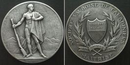 WAADT SOCIETE VAUDOISE DE CARABINIERS Medaille (1922-1956)