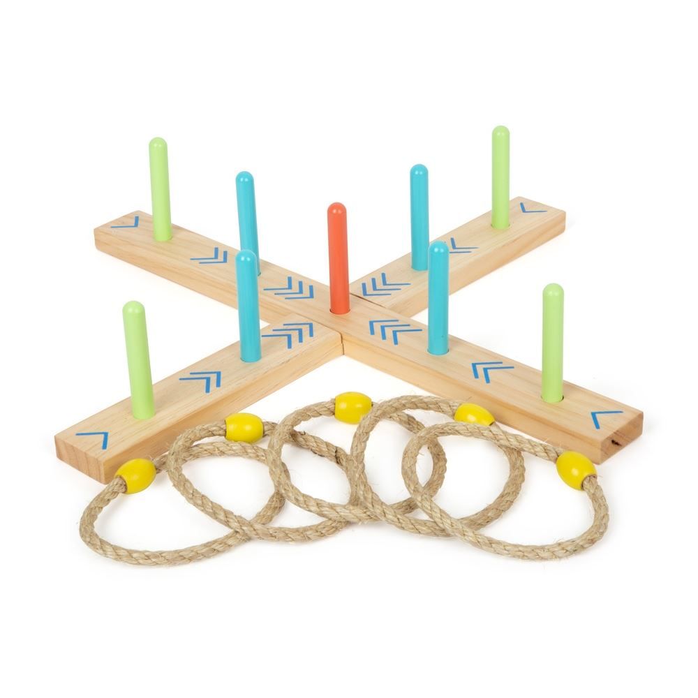 Giochi: Ringwurfspiel - zielwerfen mit Ringen – Nuovo e nell'imballaggio originale da Wettingen venduto da Swala