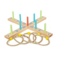 Ringwurfspiel - zielwerfen mit Ringen