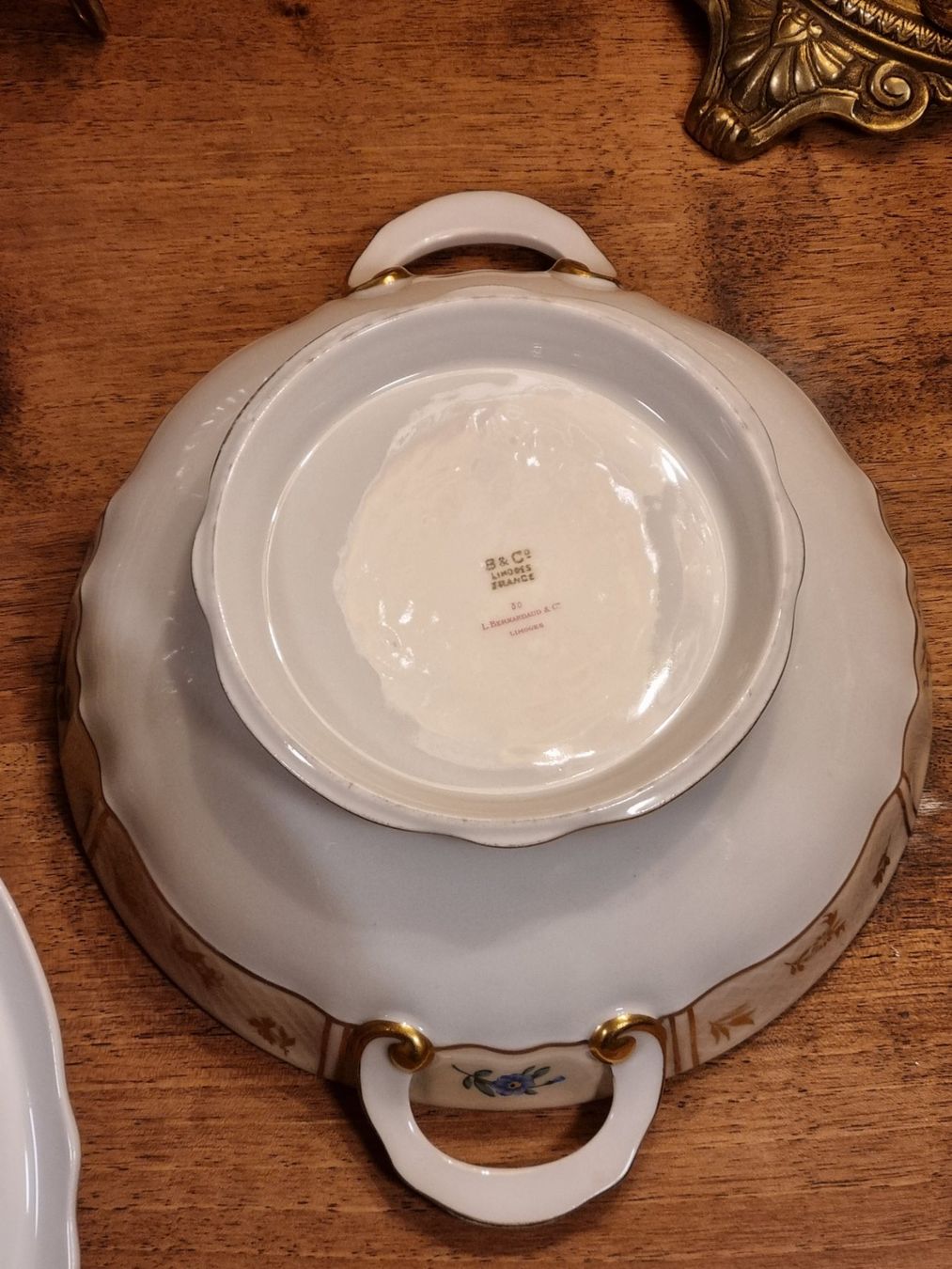 Bernardaud Set di piatti: Antikes Bernardaud Limoges Service mit Terrine 7-tlg. – Usato da Scharnachtal venduto da devin03 8