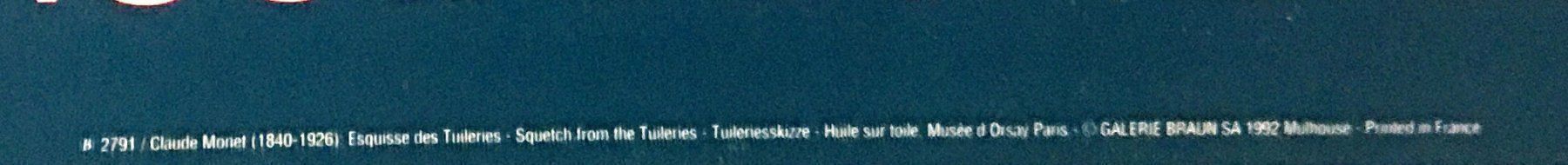 Foto & Immagini: Kunstdruck (1992) - Claude Monet – Usato da Oftringen venduto da Vucki 1