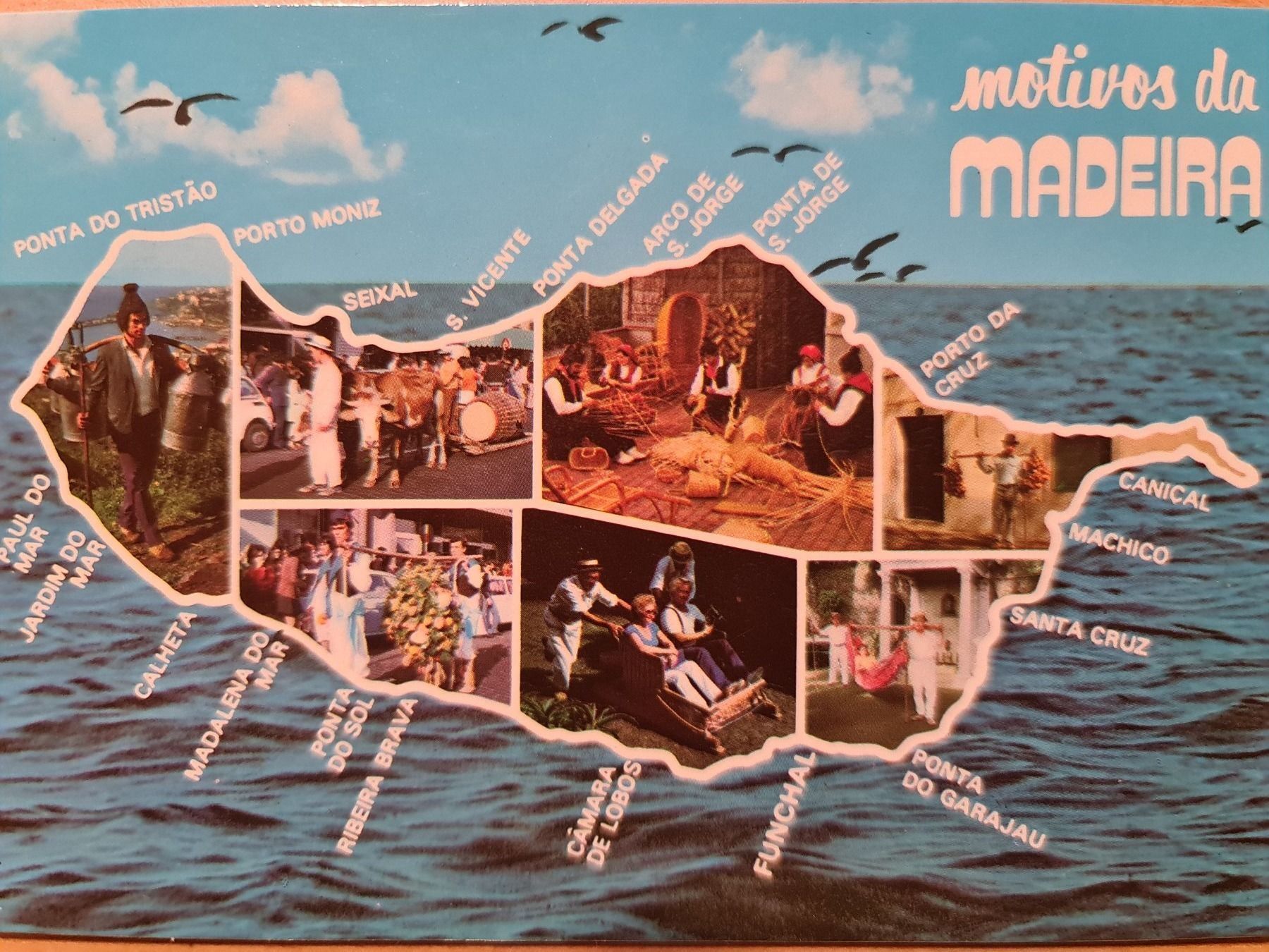 Cartoline postali: Ansichtskarte Madeira 1991 – Usato da Dintikon venduto da Vexi